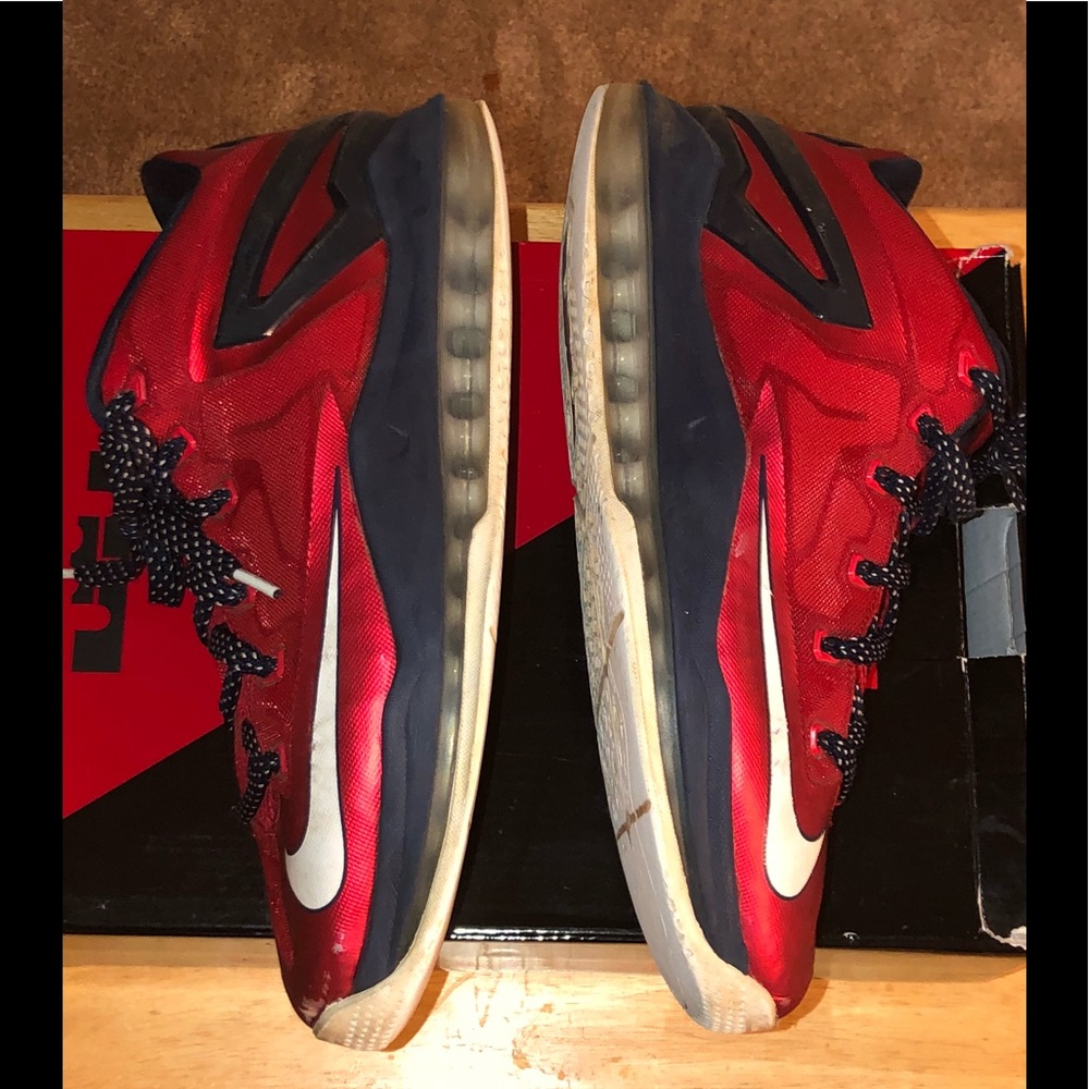 SOLD Nike LeBron Xl Independence Day 9.5 - Picture 5 of 8